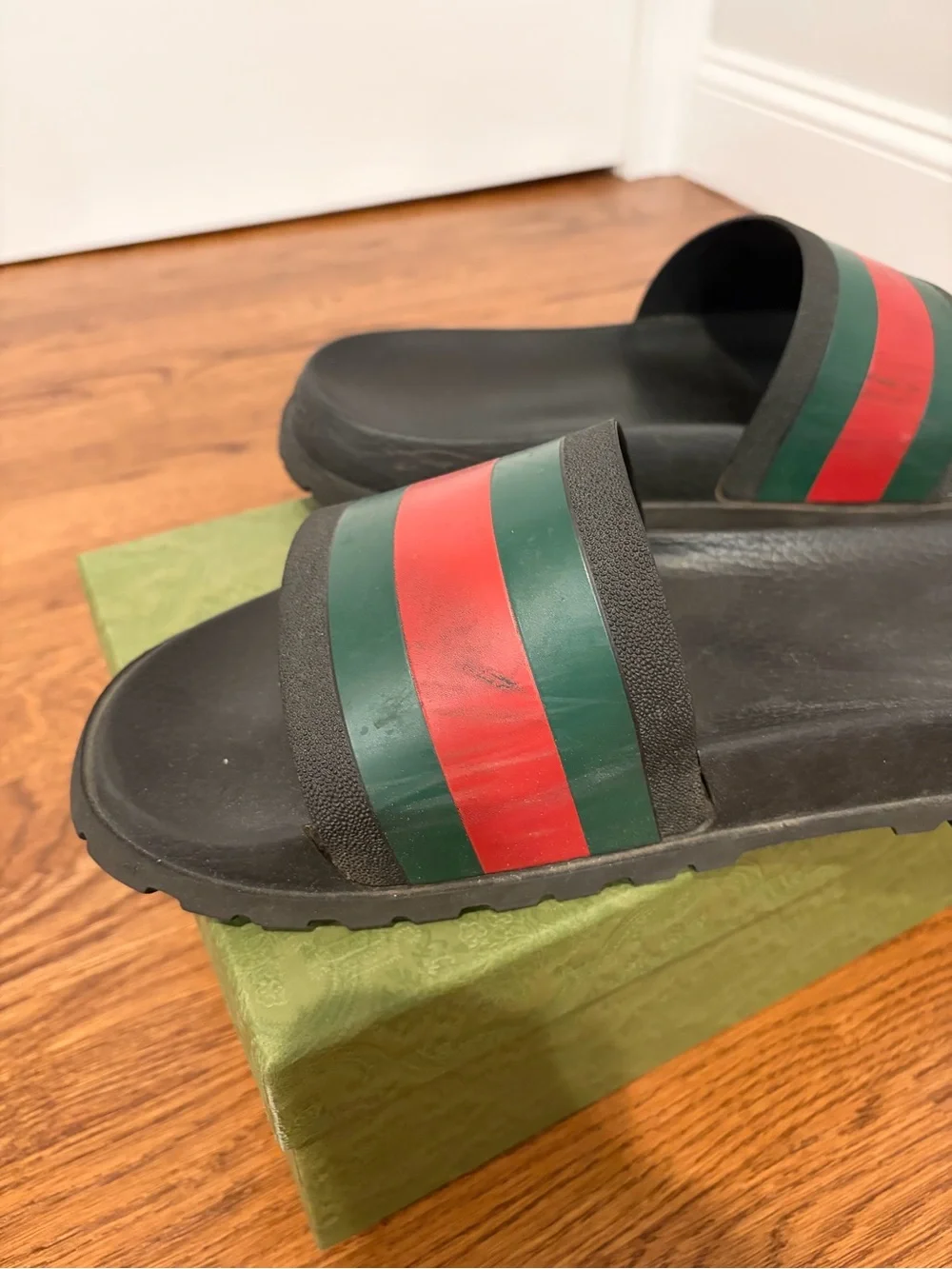 Mens 13 Gucci Slides